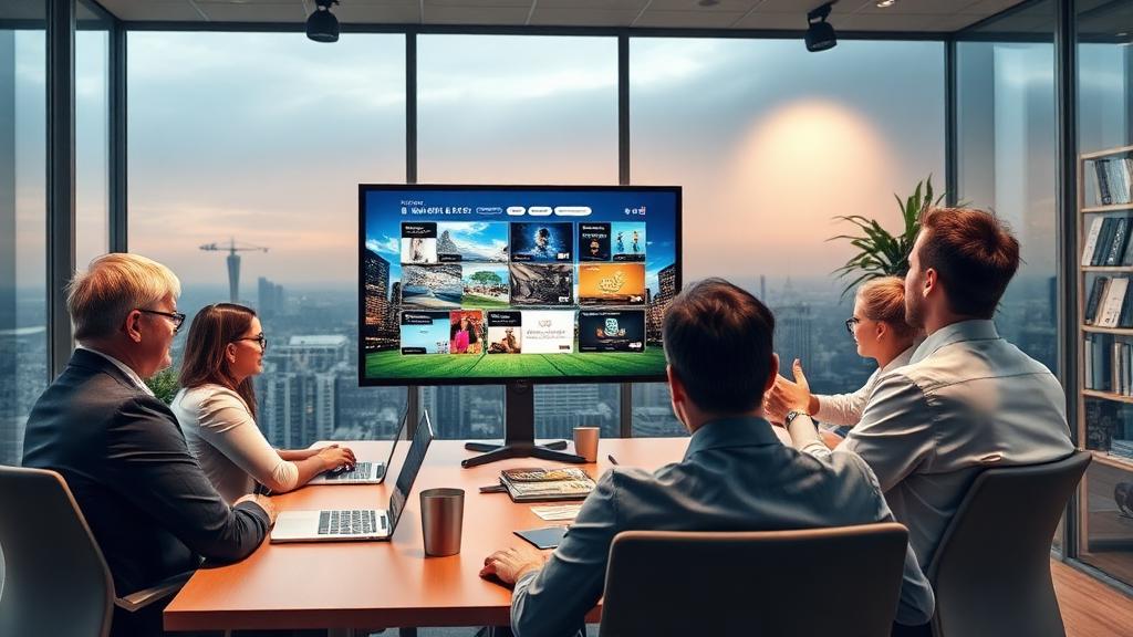 Advertising Sales Rep at work — Images and Photos created by jobs-rank.com