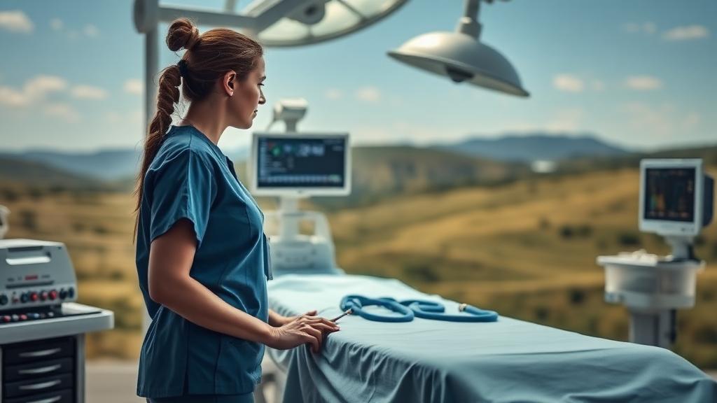 Anaesthetic Nurse Practitioner at work — Images and Photos created by jobs-rank.com