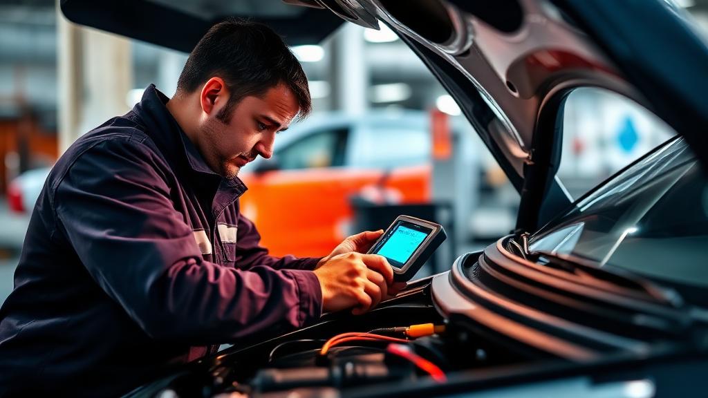Auto Electrician at work — Images and Photos created by jobs-rank.com