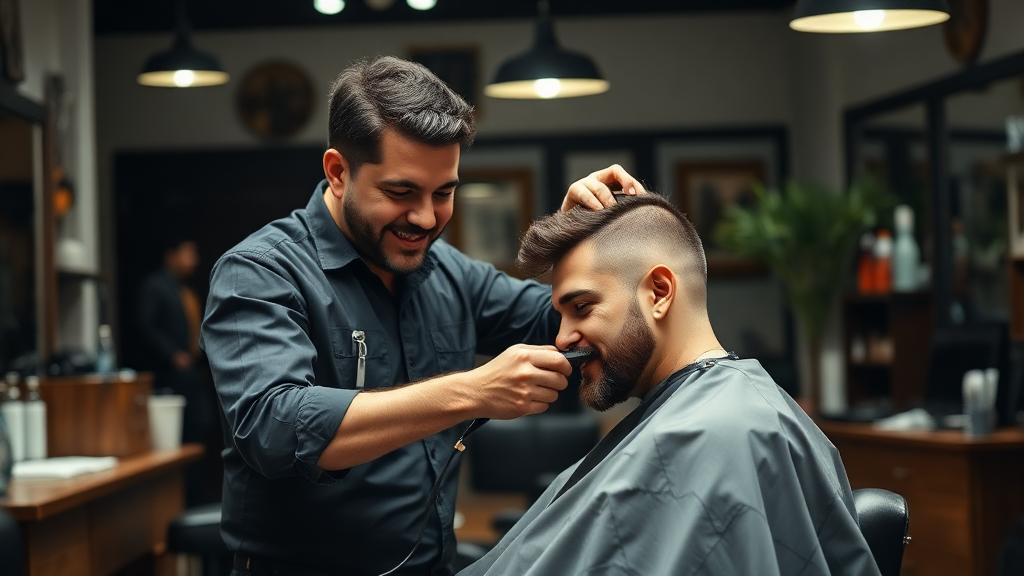 Barber at work — Images and Photos created by jobs-rank.com