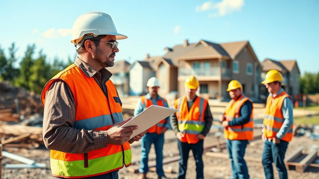 Building Site Supervisor at work — Images and Photos created by jobs-rank.com