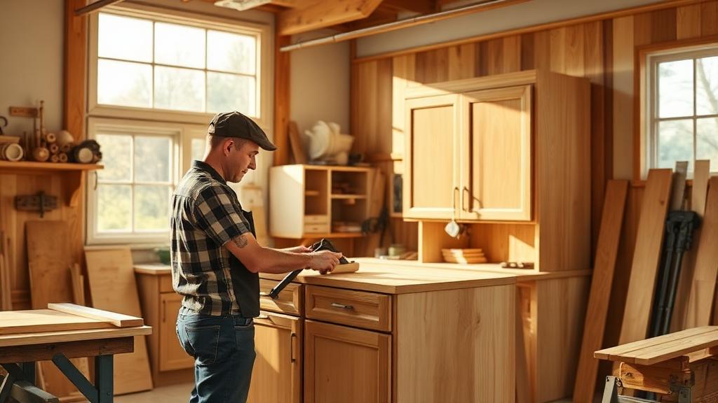 Cabinet Maker at work — Images and Photos created by jobs-rank.com