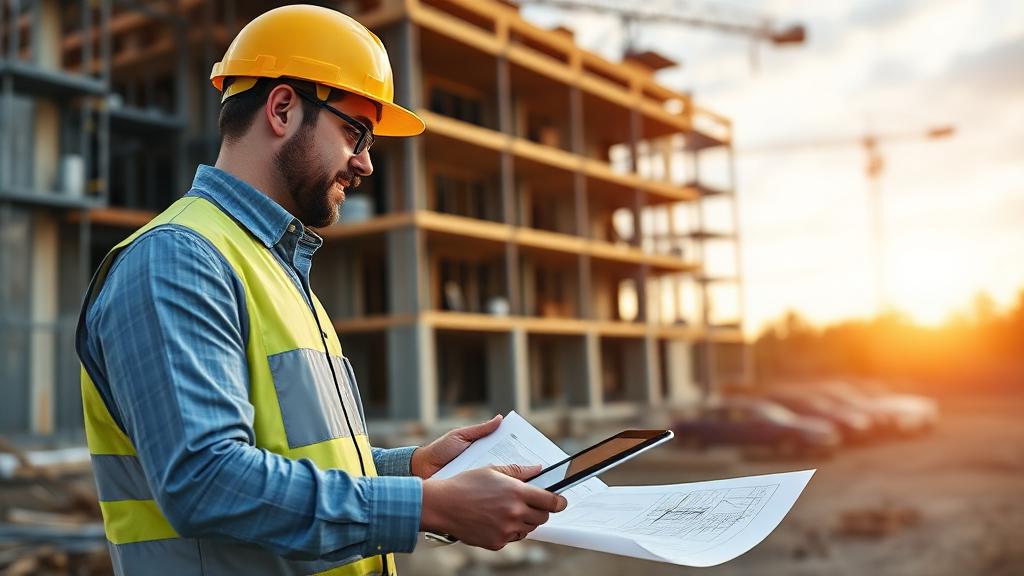 Construction Project Manager at work — Images and Photos created by jobs-rank.com