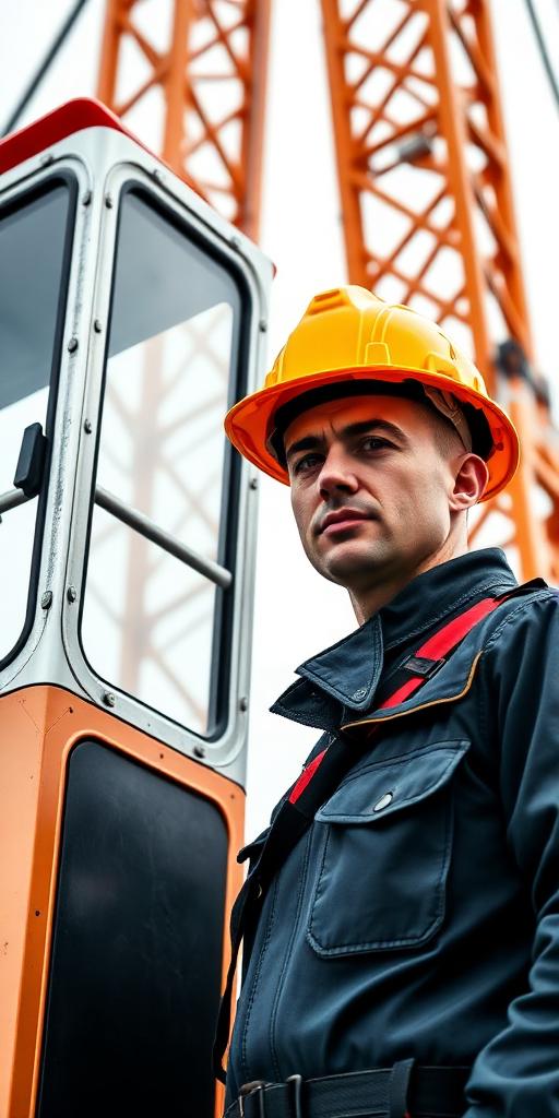 Crane Operator at work — Images and Photos created by jobs-rank.com