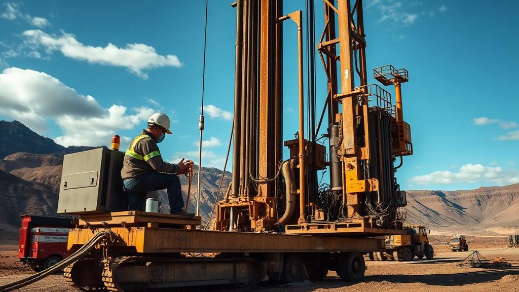 Drill Operator at work — Images and Photos created by jobs-rank.com