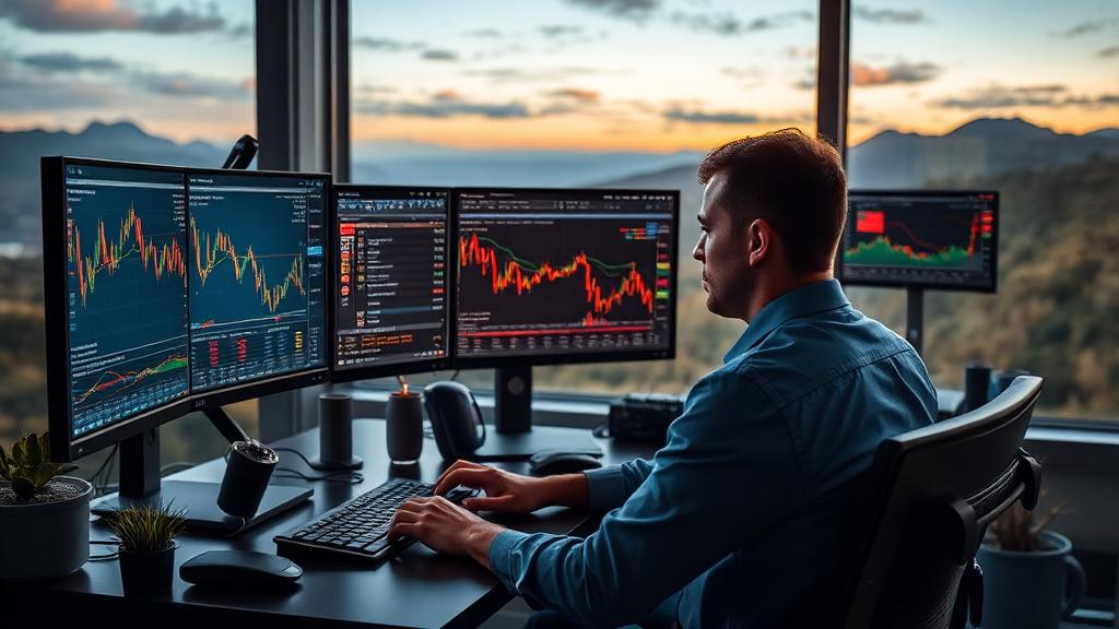 Forex Trader at work — Images and Photos created by jobs-rank.com
