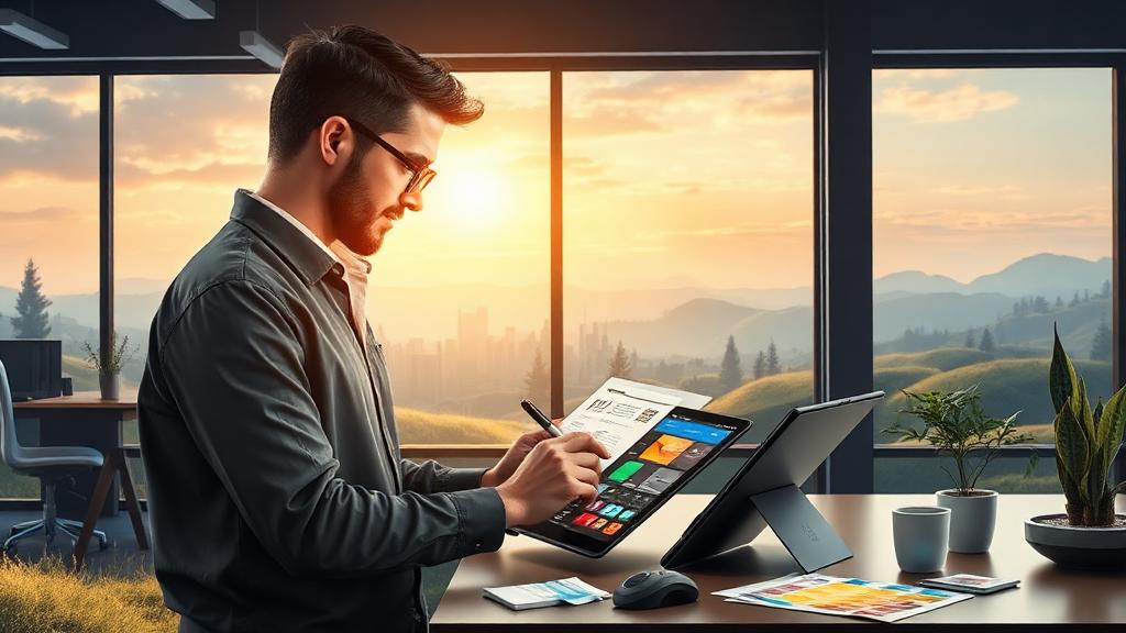 Graphic Designer at work — Images and Photos created by jobs-rank.com