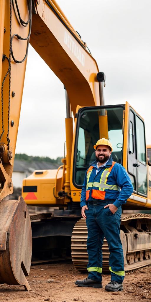 Heavy Machinery Operator at work — Images and Photos created by jobs-rank.com