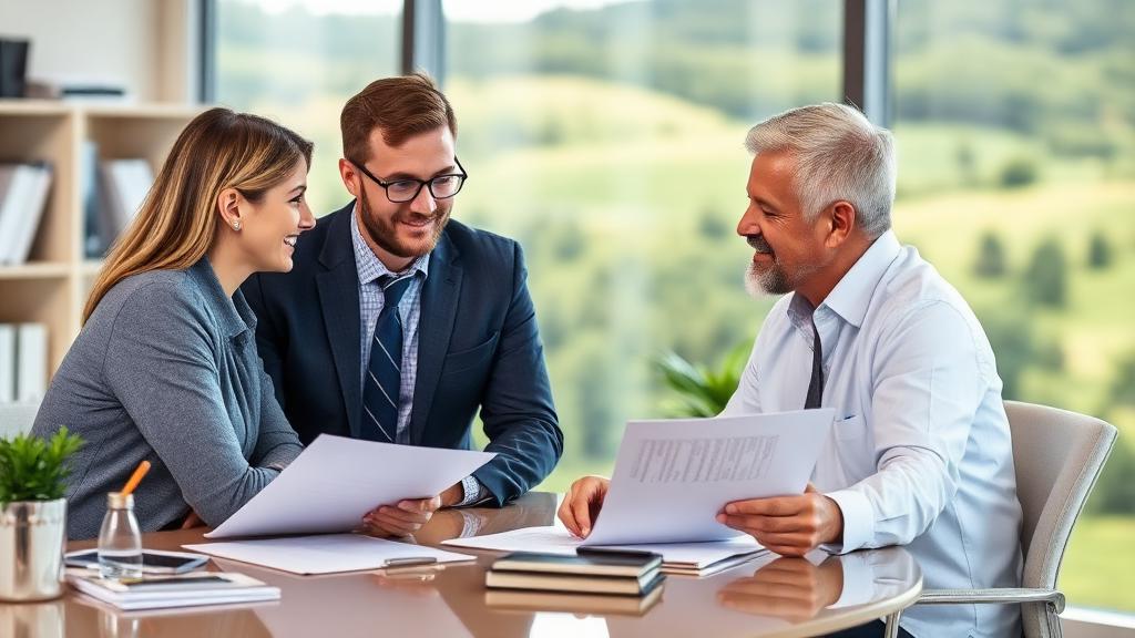 Insurance Sales Agent at work — Images and Photos created by jobs-rank.com