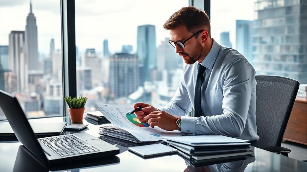 Investment Banker (Associate) at work — Images and Photos created by jobs-rank.com