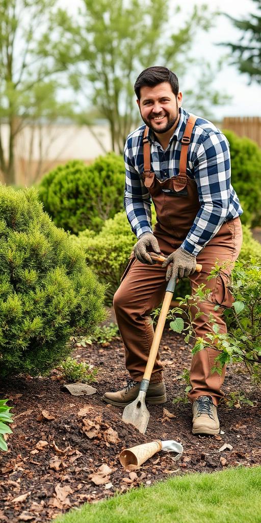 Landscaper at work — Images and Photos created by jobs-rank.com