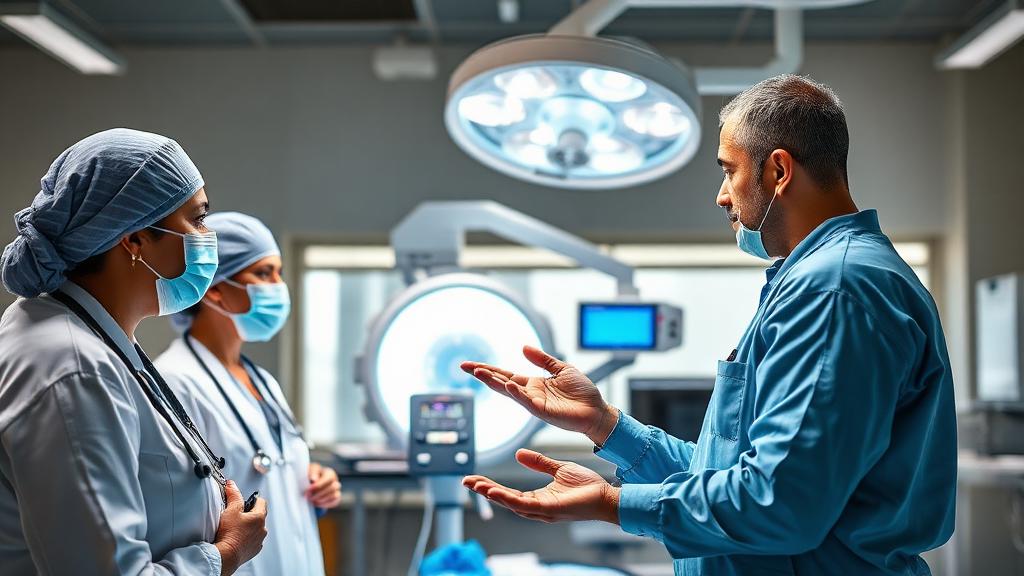 Medical Device Sales Rep at work — Images and Photos created by jobs-rank.com