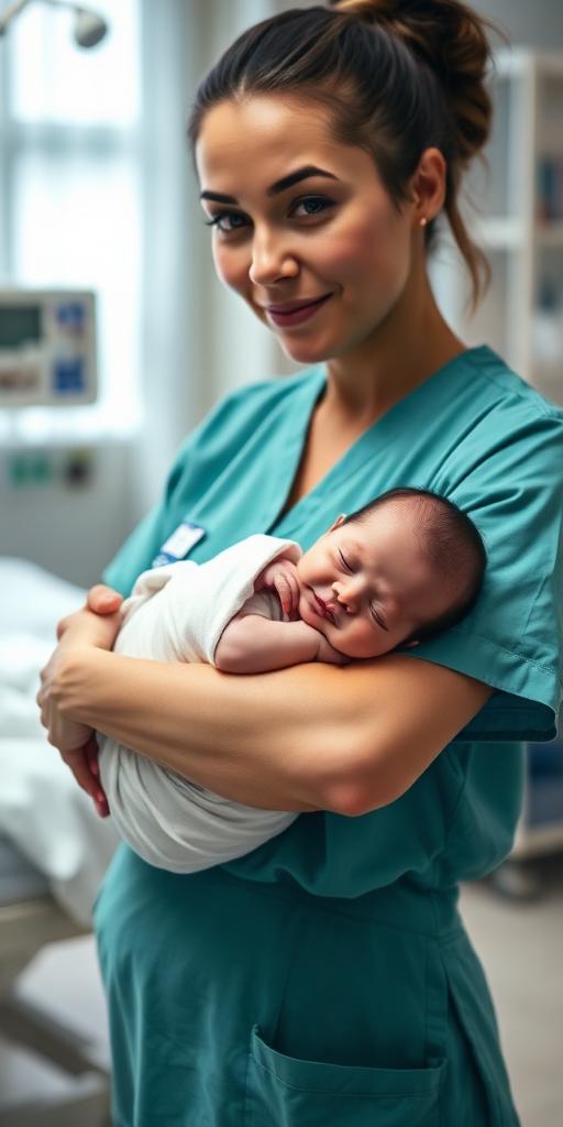 Midwife at work — Images and Photos created by jobs-rank.com