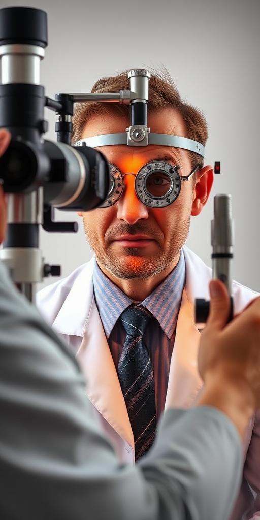 Optometrist at work — Images and Photos created by jobs-rank.com
