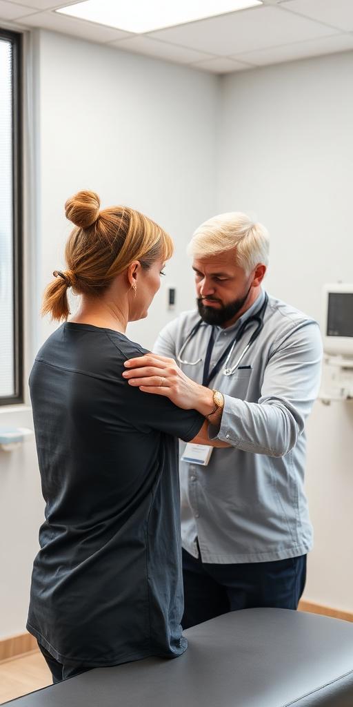 Physiotherapist at work — Images and Photos created by jobs-rank.com