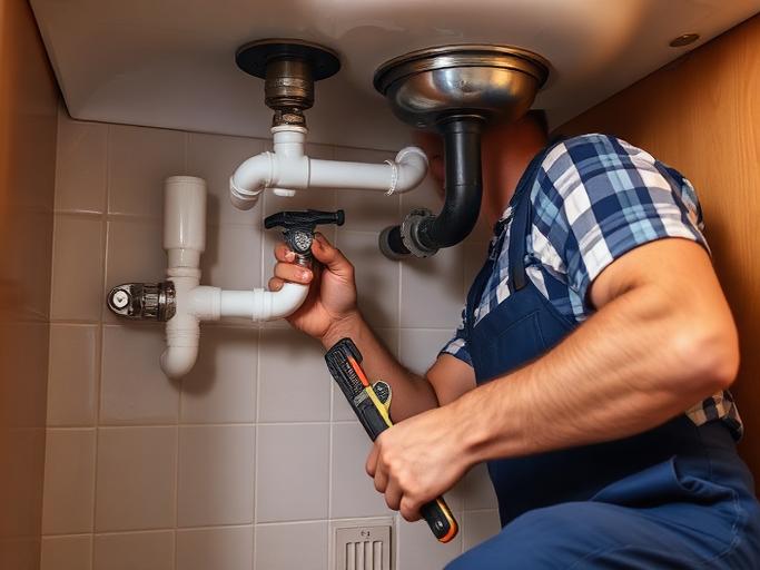 Plumber at work — Images and Photos created by jobs-rank.com