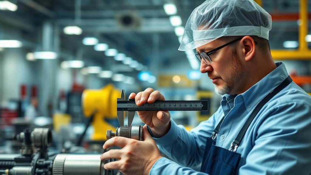 Quality Control Inspector at work — Images and Photos created by jobs-rank.com