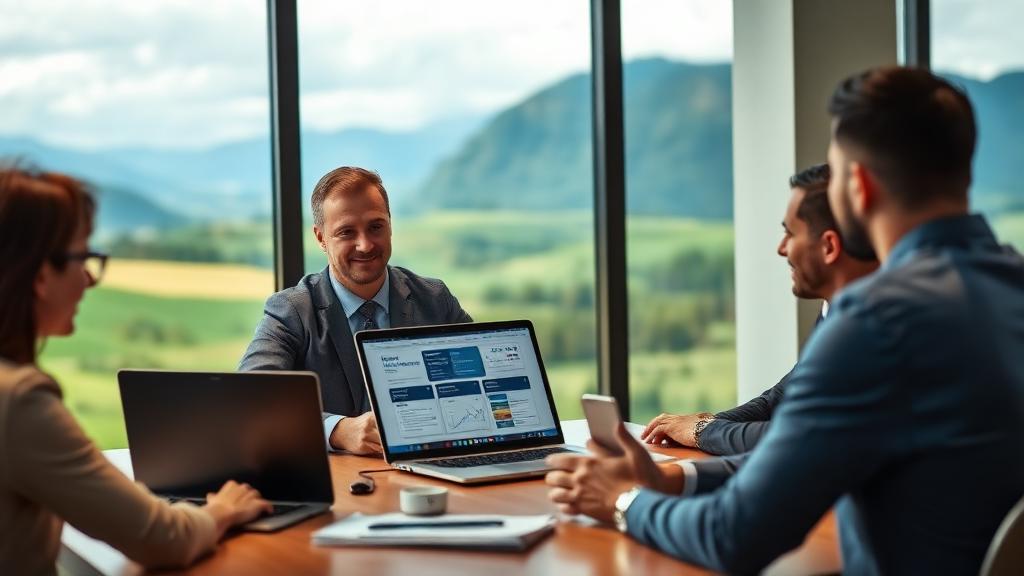 Software Sales Executive at work — Images and Photos created by jobs-rank.com