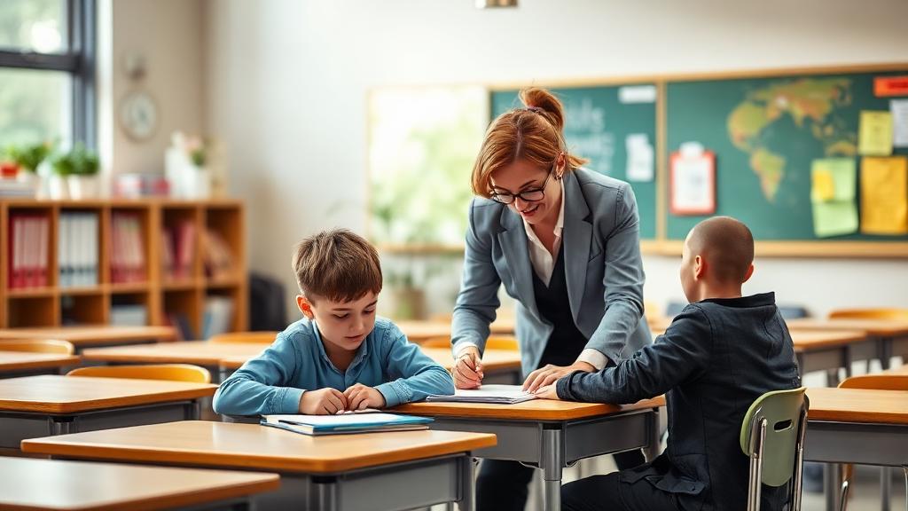Teacher's Aide at work — Images and Photos created by jobs-rank.com