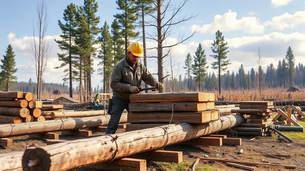 Timber Worker at work — Images and Photos created by jobs-rank.com